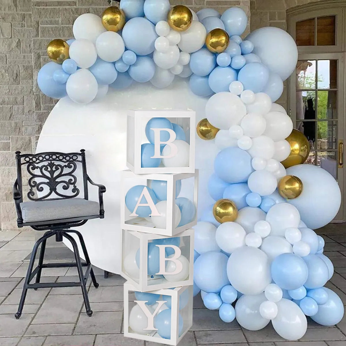 Custom Name Balloon Box