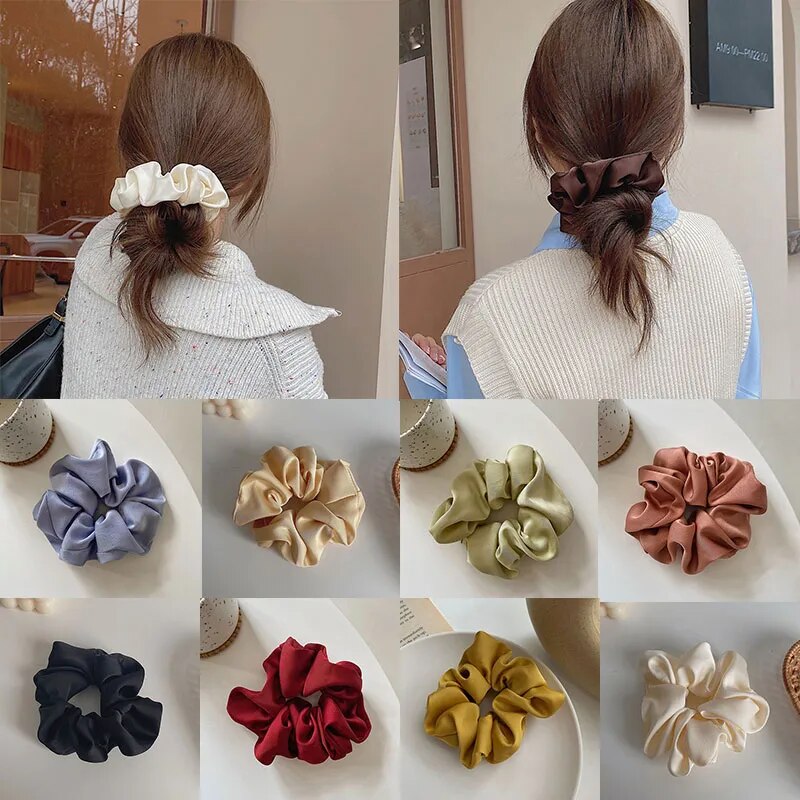 Luxurious Silk Scrunchie