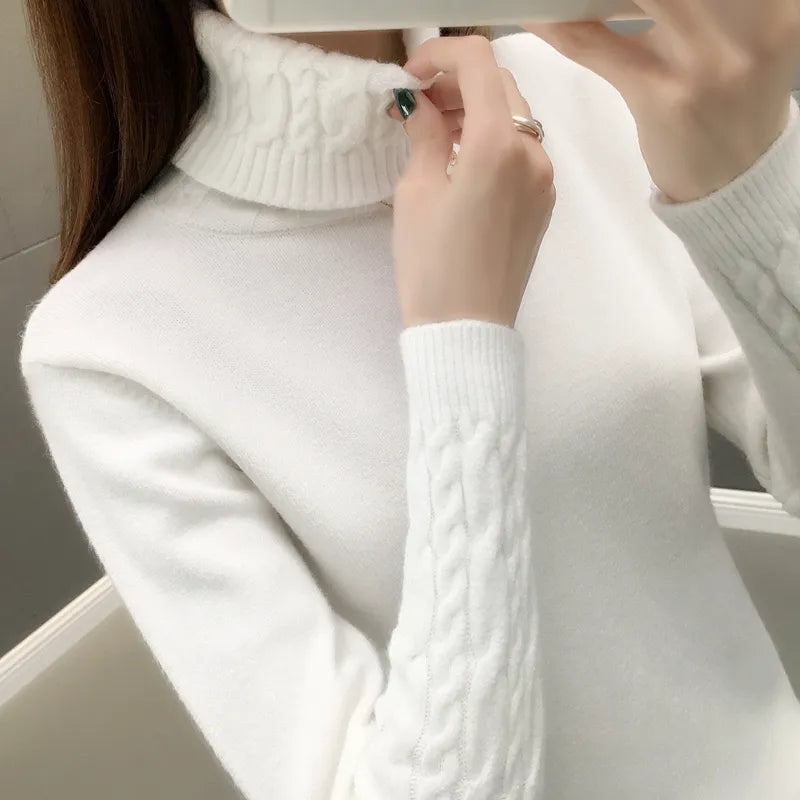 Women's Sweater Turtleneck Pullover