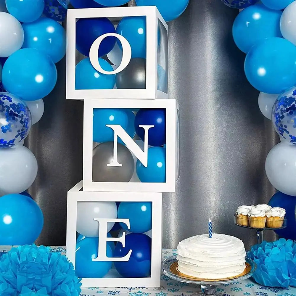 Custom Name Balloon Box