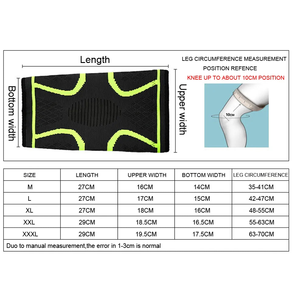 Sports Compression Knee Support Brace