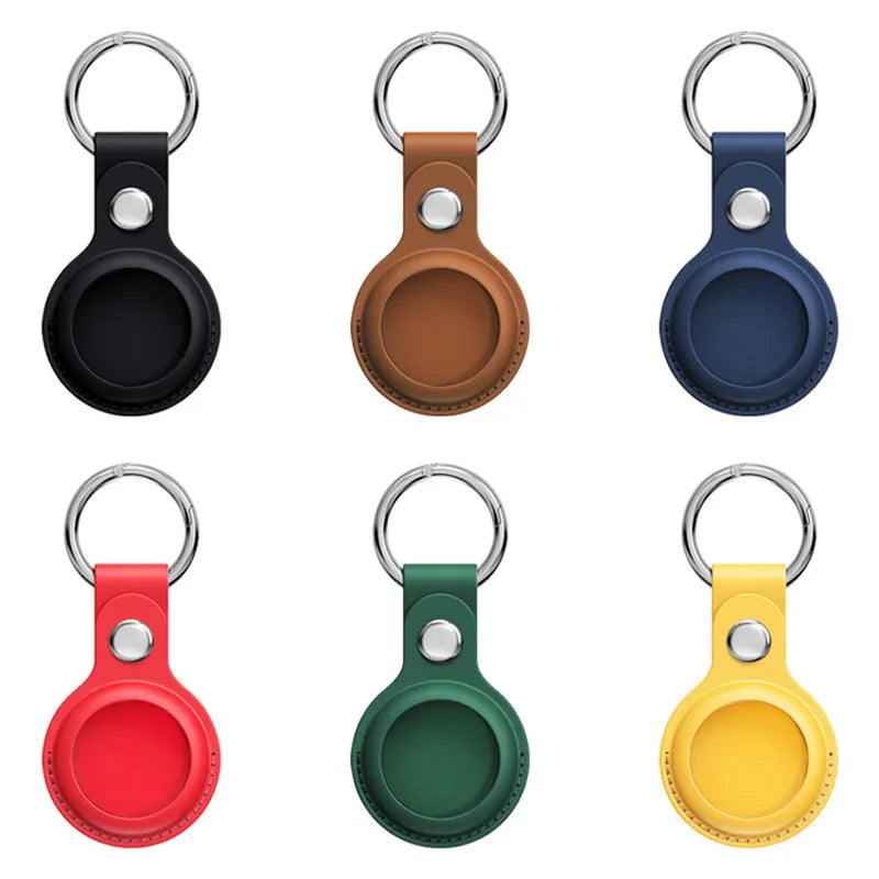 Airtag Leather Keychain Case: Secure and Stylish