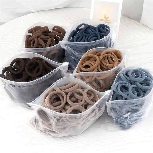 50-Piece Basic Hair Bands