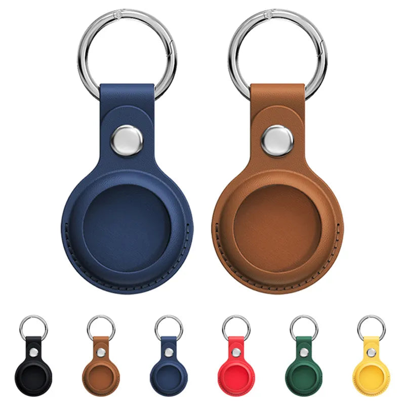 Airtag Leather Keychain Case: Secure and Stylish